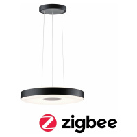 PAULMANN LED závěsné svítidlo Smart Home Zigbee Puric Pane 2700K 11 / 1x7W černá/šedá stmívateln