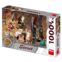 Dino puzzle kočičky secret collection 1000 dílků