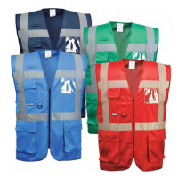 Portwest Rozlišovací vesta s reflexními pruhy a kapsami F476, L F476 různé barvy