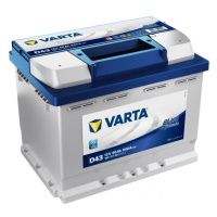 Autobaterie Varta Blue Dynamic 60Ah, 12V, 540A, D43