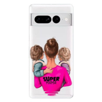 iSaprio Super Mama pro Two Boys pro Google Pixel 7 Pro 5G