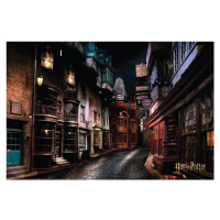 Plakát, Obraz - Harry Potter - Příčná ulice, (91.5 x 61 cm)