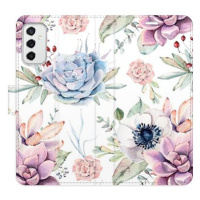 iSaprio flip pouzdro Succulents Pattern pro Samsung Galaxy M52 5G