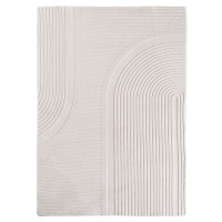 Ayyildiz, Kusový koberec Pompei 1612 cream, 140x200, bílá, chodba / předsíň