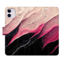 iSaprio flip pouzdro BlackPink Marble pro iPhone 11