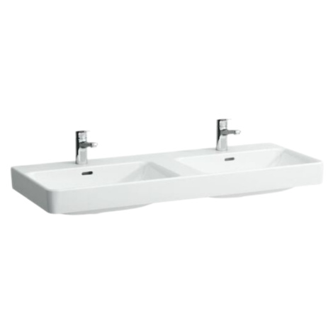 Laufen Pro S dvojumyvadlo 120x46 cm dva otvory pro baterii h8149660001041 1496.6.000.104.1