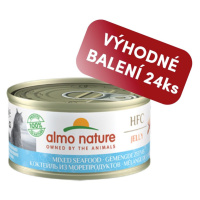 Almo Nature HFC Jelly - Mořské plody 70g výhodné balení 24ks