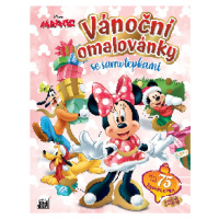 Jiri Models Vánoční omalovánky se samolepkami Minnie