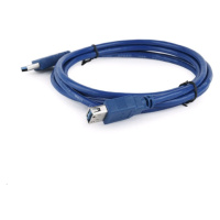 Kabel CABLEXPERT CCP-USB3-AMAF-6 USB A-A 1,8m 3.0 prodlužovací, modrý