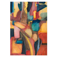 Ilustrace Abstract Painting, philsajonesen, 26.7 × 40 cm