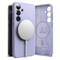 Kryt RINGKE SILICONE MAGNETIC MAGSAFE GALAXY S24 LAVENDER (8809961782954)