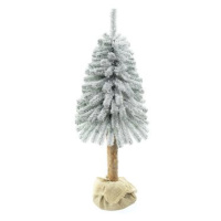 Aga Vánoční stromeček 150 cm, s kmenem, zasněžený