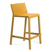 NARDI GARDEN - Barová židle TRILL MINI hořčicově žlutá