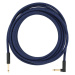 Fender Festival Instrument Cable 18.6' Cotton Blue Dream