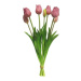 Tulipán SALLY svazek umělý mauve 7ks