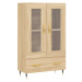 vidaXL Skříň highboard dub sonoma 69,5 x 31 x 115 cm kompozitní dřevo