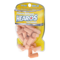 HEAROS Ultimate Softness Series Ear Plugs Beige NRR 32dB 14 Pairs