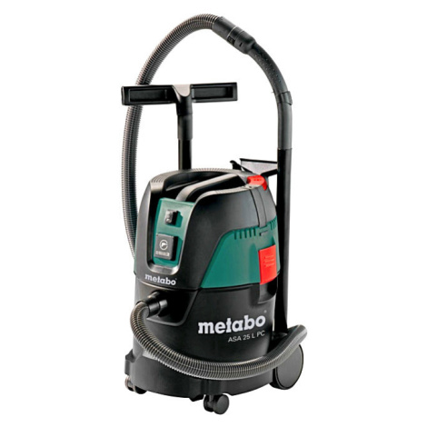 METABO ASA 25 L PC 1250W průmyslový vysavač s poloautomatickým čištěním filtru