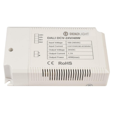 Light Impressions KapegoLED napájení DCV-24V/40W DALI konstantní napětí IP20 stmívatelné 24V DC 