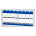 Lego® vitrínka na 16 minifigurek modrá