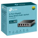 TP-Link Easy Smart switch TL-SG105MPE (5xGbE, 4xPoE+, 120W, fanless)