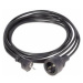 Napájecí prodlužovací kabel HAWA R6358 1008295, černá, 7.00 m