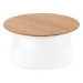 Konferenční stolek AZZURA – MDF, více barev Bílá