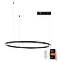 Neo  NEO 07215L-LED Stmívatelný lustr na lanku FINO 60W/230V 80cm černá Tuya+DO