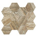 Mozaika Fineza Timber Design ambra 31,5x36,5 cm mat TIMDEMOSESAM