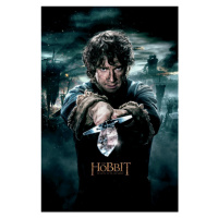 Umělecký tisk Hobbit - Bilbo Baggins, 26.7x40 cm