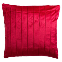 Červený dekorativní polštář JAHU collections Stripe, 45 x 45 cm