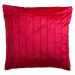 Červený dekorativní polštář JAHU collections Stripe, 45 x 45 cm