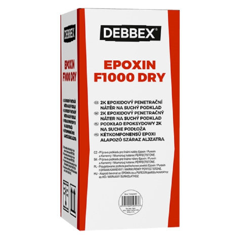 Den Braven Epoxidová penetrace Epoxin F1000 Dry, transparentní, 4,4 kg