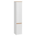 Comad Koupelnová skříňka vysoká Platinum 800 2D alpská bílá/dub kraft zlatý