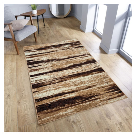 Kusový koberec 120x170 cm LUKEN abstraktní - béžový