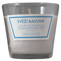 Q-Home vonná svíčka svěží bavlna 155g