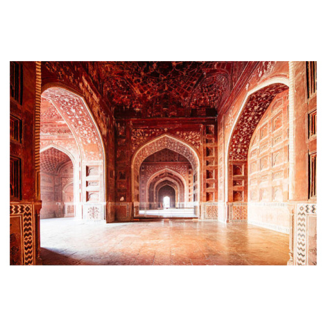Fotografie Taj Mahal Mosque India, ferrantraite, (40 x 26.7 cm)