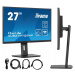 iiyama ProLite XUB2797QSNP-B1 27 Ips Wqhd Led monitor 1ms 100Hz /usb-c Hdmi