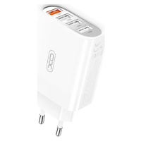 Nabíječka Wall Charger XO L100 USB QC 3.0 + 3x USB 2.4A (white) (6920680827350)