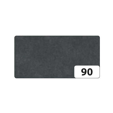 Hedvábný papír 50 × 70 cm, 20 g, 26 listů - barva černá Bringmann - Folia Paper