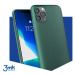 Ochranný kryt 3mk Matt Case pro Samsung Galaxy S22 Ultra 5G, tmavě zelená