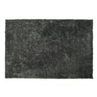 Koberec shaggy 140 x 200 cm tmavě šedý EVREN, 186352
