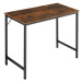 tectake 404457 psací stůl jenkins - Industriální dřevo tmavé, rustikální - Industriální dřevo tm
