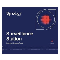 Synology NAS 4 licence pro další IP kamery do Surveillance Station