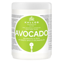 Kallos Avocado Pre-shampoo mask - intenzivní výživná maska před použitím šampónu, 1000 ml