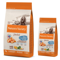 Nature's Variety granule, 12 + 2 kg zdarma - Medium Adult norský losos 12 kg + 2kg