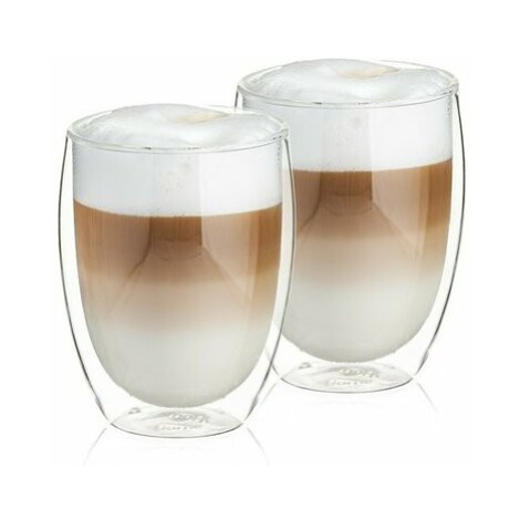 4Home Termo sklenice na latté Hot&Cool 350 ml, 2 ks