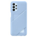 Zadní kryt s kapsou na kartu pro Samsung Galaxy A23 5G, modrá