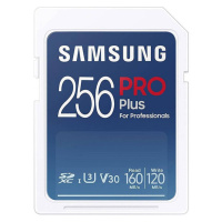 Samsung Paměťová karta Samsung PRO Plus 2021 SDXC 256 GB Class 10 UHS-I/U3 V30 (MB-SD256KB/WW)