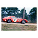 Fotografie Larry Perkins driving a Ferrari 250GTO, 1966, 40 × 26.7 cm